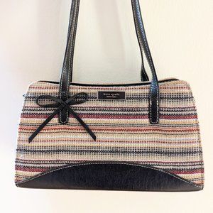 Kate Spade multicolor tweed hand bag